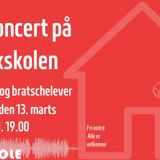 Huskoncert med violin- og bratschelever