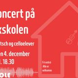 Huskoncert med violin, bratsch og celloelever Huskoncert med violin, bratsch og celloelever