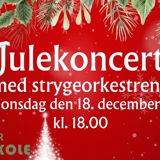 Julekoncert med strygeorkestrene og gæstebesøg af blæsere Julekoncert med strygeorkestrene og gæstebesøg af blæsere