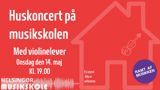 Huskoncert med Bjarnes violinelever