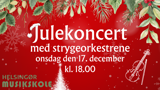 Julekoncert med strygeorkestrene