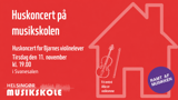 Huskoncert for Bjarnes violinelever